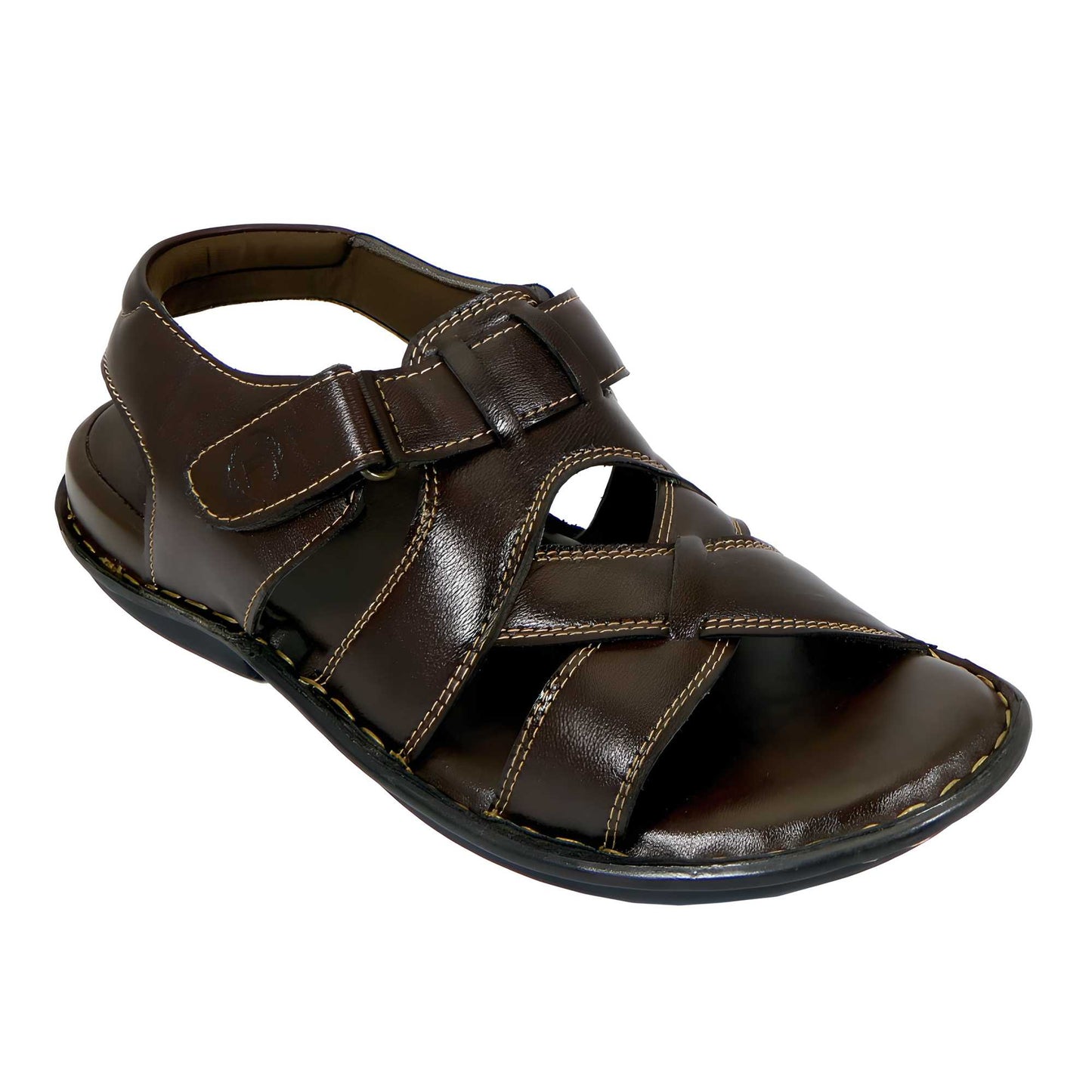 AM PM Men's Daily wear Leather Sandals